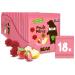 BEAR Fruit Minis DUO 18 Packs per Box- Healthy Fruit Snacks Apple & Strawberry Flavour 100 Grams