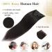 Elailite 100% Remy Human Hair Clip in Extensions - Double Wefts Thick Volume 35cm 120g - #1B Natural Black - Buy Online on GoSupps.com