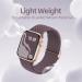 Braided Stretchy Solo Loop Compatible Apple Watch Band 4Packs for Men/Women - Nylon Elastic Straps Wristbands for iWatch Series 1-8 - Black/Starlight/Nude Pink/Smoke Violet - 38/40/41mm - Buy Online on GoSupps.com