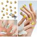 30 Pieces Spinning Nail Charms - Rotating 3D Nail Rings Jewelry for Women and Girls - Gold Nail Art Tools - Buy Online on GoSupps.com