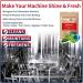 Buy Eco-Friendly Dishwasher Cleaner Tablets (90 Counts) - Minty Fresh Scent Deep Clean 360 Plastic-Free Long-Lasting - Buy Online on GoSupps.com
