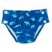 Playshoes Unisex Children's UV Protection Diaper Pants Swim Trunks Swimwear 62-68 Shark Button