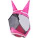 Harrison Howard CareMaster Pro Luminous Horse Fly Mask - UV Protection & Ear Protection in Pink for Thoroughbreds (M) - International Shipping Available - Buy Online on GoSupps.com