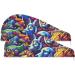 Super Absorbent Animal Pop Art Hair Towel 2 Pack | Quick Drying Turbans for Women & Girls - Buy Online on GoSupps.com