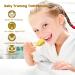 Kids U-Shaped Toothbrush with Soft Silicone Head | 360 Cleaning for Ages 6-12 | Yellow Rainbow Design - Buy Online on GoSupps.com