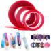 chengzui Nail Adhesive Tape Double Sided Nail Art Adhesive Tape for False Tips Nail Art Display Width 10/12mm Length 3/5/10M Nail Adhesive Tape - Buy Online on GoSupps.com