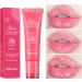 Moisturizing Lip Balm Nourishing And Repairing Tool Keep Your Lips Soft And Supple All Day Smooth Lip Balm yellow peach flavor - Buy Online on GoSupps.com
