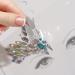 Euphoria Face Jewels Gems + Chunky Glitter Stickers - Luminous Rhinestones for Festivals, Raves, Cosplay - Halloween Glow in The Dark Silver Glitter - 4 Sheets + 10g - Buy Online on GoSupps.com