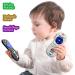 Sensory Silicone Teething Toys 2 Pack - BPA Free Teether for Babies 0-12 Months - Chew Toys for Teething Relief - Black White - Buy Online on GoSupps.com