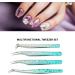 Tweezers Multifunctional Lightweight Compact Widely Applicable Tweezers with Fine Point for Home Use - Buy Online on GoSupps.com