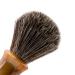 Magidal Handmade Ergonomic Razor Brush - Soft Shaving Cream Brush for Beard Grooming - High-Quality Brown Shaving Brush for Men - Buy Online on GoSupps.com