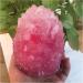 Natural Crystal Rough Crystal Cluster Rare and Beautiful Rose-Colored Quartz Crystal Cluster specimens Stones 900-1000g - Buy Online on GoSupps.com