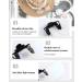 6 Pairs Clip On Reading Glasses | Flip Up Magnifying Lens | Blue Light Blocking | Classic Color 2.0x - Buy Online on GoSupps.com