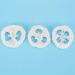 Natural Loofah Slice 50Pcs/Lot - DIY Soap Tools Cleaner Sponge Scrubber - 4-6cm Wide - Facial Soap Holder - Buy Online on GoSupps.com