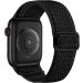 Lerobo Elastic Bands Compatible with Apple Watch 44mm 45mm 42mm 49mm 41mm 40mm 38mm for Women Men,Stretchy Solo Loop Soft Nylon Adjustable Solo Loop Sport Bands for iWatch SE Series 8 7 6 5 4 3 2 1 Black 42mm/44mm/45mm/49mm