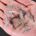 3D Metal Gun Nail Charms - Luxury Alloy Weapon Nail Charms for Nails - 10pcs/set - Buy Online on GoSupps.com
