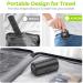 AUVON Black Weekly Pill Organizer for Large Pills | 7-Day Pill Box with Dual Protection | Travel-Friendly Small Pill Case for Medications Vitamins & Fish Oils - Buy Online on GoSupps.com