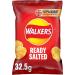 Walkers Ready Salted Crisps 32x32.5g (Wholesale Box) - Buy Online on GoSupps.com