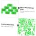 Sosoport 100 Pcs Pigeon Anklet Items Pigeon Deterrent Spray Products Bird Plastic Cuff Telephone Number 1.3X1.3CM Green - Buy Online on GoSupps.com