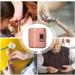 Electric Nail Trimmer | 3 Modes Adjustable Safety Fingernail Trimmer | Manicure Pedicure Tool Safety Cutter & Trimmer with Storage Light for Kids Home Use Rose Gold - Buy Online on GoSupps.com