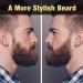 Beard Pencil Filler Kit for Men - 4 Tip Beard Pen & Brush, 2 Black Pens for Mustache & Facial Hair Enhancement - Buy Online on GoSupps.com