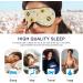 Haskirky Light Blocking Eye Mask | Breathable & Adjustable for Men and Women | Ideal for Travel, Yoga, Meditation, Office, and Deep Sleep | Sunflowers Plaid Design - Buy Online on GoSupps.com