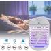 Led Uv Light Lamp Mosquito Killer Lamp Indoor Electronic Mosquito Repellent Killer Anti Killer Bug Trap for Living Room Bed Boom Kitchen Black Friendly321 - Buy Online on GoSupps.com