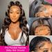 22 Inch Body Wave Lace Front Wig 180% Density | Natural Black Human Hair Wigs for Black Women | Pre Plucked with Baby Hair | HD Lace Front Wig - Buy Online on GoSupps.com