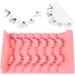 WUZIA 7 Pairs Bottom Lashes Clear Band Wispy Natural Look Lashes Japanese Manga Style Spiky Anime Lower Lashes Dramatic DIY Cosplay Bottom Eyelashes Reusable (A03) - Buy Online on GoSupps.com