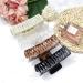 Kavya 4-Piece Large Non-Slip Hair Clips for Women | Angular Leopard Pattern Plastic Clips for Thick Long Hair | Multi-Colored Hair Accessories - Buy Online on GoSupps.com