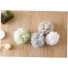 NOLITOY 4pcs Bath Sponge Set | Large Mesh Pouf Shower Ball | Soft & Durable Bath Sponges for Luxurious Cleansing - International Shipping Available - Buy Online on GoSupps.com