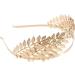 Minkissy Vintage Baroque Wedding Tiara & Crown - Gold Olivezweig Headband for Women | Princess & Greek Goddess Hair Accessory - Buy Online on GoSupps.com