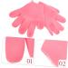 Beavorty 2 Pairs Moisturizing Gloves Lotion Mittens Gloves for Dry Hand Dry Hand Gloves Hand Gloves Moisturizing Overnight Silicone Gloves Pink Heel Miss Moisturizing Socks - Buy Online on GoSupps.com