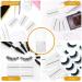 POPETPOP Self-Adhesive Lash Strips - Black Fake Eyelashes Replacement Glue for Women & Girls | International Shipping Available - Buy Online on GoSupps.com