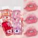 Fujiuia Glossy Lip Gloss - Strawberry Red 0.10 Fl Oz | Long Lasting Hydrating Liquid Lipstick for Women - Buy Online on GoSupps.com