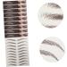 OHPHCALL 9 Sheets Waterproof Eyebrow Stickers Eyebrow Stickers Waterproof Temporary Brow Tattoos 6d Template - Buy Online on GoSupps.com