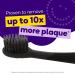 BURST Electric Toothbrush for Adults - Charcoal Black Soft Bristles - 3 Sonic Modes for Deep Clean, Stain & Plaque Removal - Teeth Whitening, Sensitive, Massage - Black - Buy Online on GoSupps.com