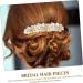 Ipetboom Alloy Rhinestone Hair Comb Wedding Hair Clip Pearl Clips for Hair Wedding Headpiece for Bride Diamond Headpiece Tiara Bridal Headdress Bridesmaid Crystal Accessories Rhinestones - Buy Online on GoSupps.com