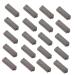 Veemoon Electric Motor 20pcs Hair Dryer Carbon Brush Air Blower Carbon Brush for Motors Electrical Tools Hot and Cold 1.70X0.60X0.30CM As Shown