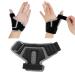 Buy Breathable Thumb Brace & Wrist Stabilizer - Comfortable Finger Support Splint for Sports Protection (Black) - International Shipping Available - Buy Online on GoSupps.com