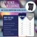 SB SOX Compression Elbow Brace (Pair) - Ultimate Support for Tennis Elbow Tendonitis & Arthritis - Ideal for Sports & Weightlifting - Large Black - Shop Internationally - Buy Online on GoSupps.com