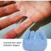 Finger Separator Palm Protector - Hand Contracture Rehab Device for Elderly Care | Comfortable Grip Cushion Pad (Blue - Buy Online on GoSupps.com