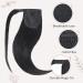 Ainimiu 20 inch Straight Ponytail Extension Human Hair 100% Straight Remy Human Hair Ponytail Wrap Around Ponytail Human Hair Clip in Hair Extensions One Piece Hairpiece for Women - Buy Online on GoSupps.com