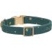 Yudote Soft Dog Collar for Large Dogs | Natural Cotton Fabric | Sensitive Skin Friendly | British Racing Green (1-Pack) - Buy Online on GoSupps.com