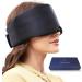 Sleep Mask Soft Breathable Fabric Blackout Full Size Large Eye Mask for Sleeping Blockout Eye Mask for All Night Sleep