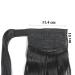 Shop 45cm Black Wavy Ponytail Clip-In Braid Extension - Realistic Hairpiece for Effortless Style - Buy Online on GoSupps.com