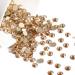 Beadsland 1440pcs Flat Back Rhinestones - Golden Champagne SS3 Nail Crystals for Stunning Nail Art - Buy Online on GoSupps.com
