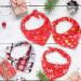 Dog Bandanas 4 Pack Dog Christmas Bandana Classic Buffalo Plaid Pets Scarf Triangle Bibs Neckerchief Set Pet Costume Accessories Decoration for Small Medium Large Dog and Cats 4PC Xmas - Buy Online on GoSupps.com