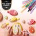 12 Color Waterproof Acrylic Paint Pens for Rock, Ceramic, Glass & More - Non-Toxic, Quick Dry Formula - Buy Online on GoSupps.com