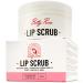 * Sugar Lip Scrub, Lip Exfoliator Scrub and Moisturizer, Lip Lightening for Dark Lips, Lip Scrubber made with Pure Beeswax and Vitamin C and E for Dry and Chapped Lips